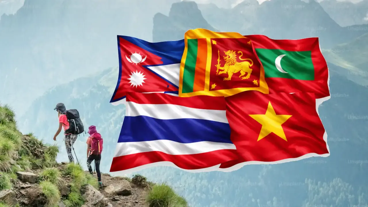 গ্রাফিকঃ দিগন্ত পোস্ট , ছবিঃ ৫ দেশের পতাকা ,